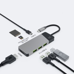 GREEN CELL HUB USB-C...