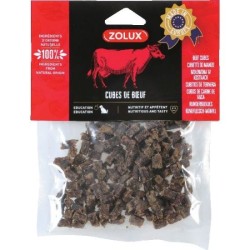 ZOLUX Beef cubes - dog treat - 150g