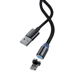 USB-kaabel Devia Gracious Magnetic LightningB 1.0m 5V 2.1A must