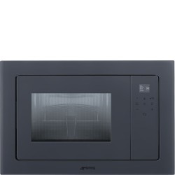 Mikrolaineahi Smeg Linea, integreeritav, 20 l, 1000/800 W, neptuun hall