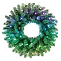 Twinkly pre-lit wreath 50...