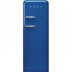 Külmik Smeg, 50-ndate stiil, 172 cm, 222/72 l, 37 dB, sinine