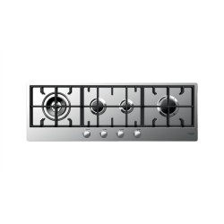 Fulgor | CPH 1124 GWK X | Hob | Gas | Number of burners/cooking zones 4 | Rotary knobs | Stainless steel