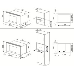 Mikrolaineahi Smeg Cortina,...