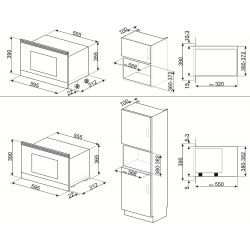 Mikrolaineahi Smeg Cortina,...