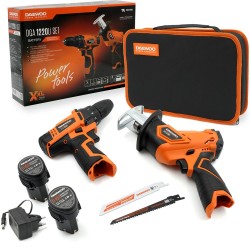 CORDLESS SET: DRILL +...