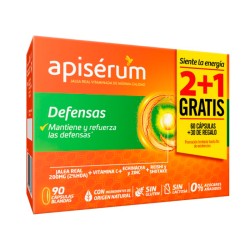 Apisérum Defenses Pack 3 months 90 capsules