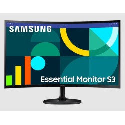 LCD Monitor|SAMSUNG|27"|Business/Curved|Panel VA|1920x1080|16:9|100Hz|4 ms|Tilt|Colour Black|LS27D360GAUXEN