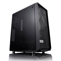 Fractal Design | Meshify C | FD-CA-MESH-C-BKO-TG | Side window | Left side panel - Tempered Glass | Black | ATX | Power supply i