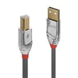 CABLE USB2 A-B 2M/CROMO...