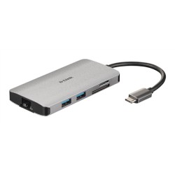 D-Link | 8-in-1 USB-C Hub...