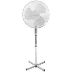 Esperanza EHF001WW PEDESTAL COOLING FAN 16 INCH HURRICANE WHITE