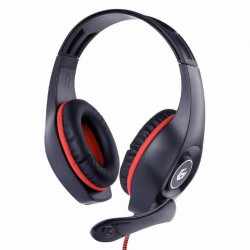 HEADSET GAMING/RED/BLACK...