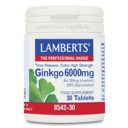 Lamberts Ginkgo Biloba 6000 Mg 180 Caps