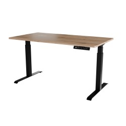 Desk with electric height...