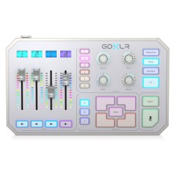 TC Helicon GO XLR-WH - USB audio mixer and interface, white