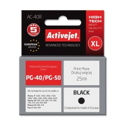 Activejet AC-40R Ink cartridge (replacement for Canon PG-40 Premium 25 ml black)