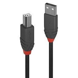 CABLE USB2 A-B 10M/ANTHRA...