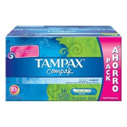 Tampax Compak Tampón Super...