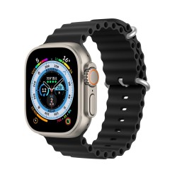 Käevõru Dux Ducis OceanWave Series Apple Watch 38/40/41mm Black