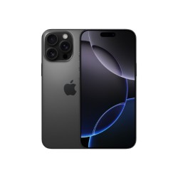 Apple iPhone 16 Pro | Black Titanium | 6.3 " | Super Retina XDR | 2622 x 1206 pixels | Apple | A18 Pro | Internal RAM 8 GB | 512