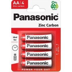 Panasonic R6-4BB (AA) Blister Pack 4pcs