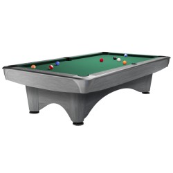 Billiard Table, Pool, Dynamic III, 9 ft., Light Grey, Simonis 760 yellow green