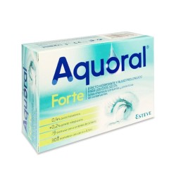 Esteve Aquoral Forte Eye Drops Hyaluronic Acid 0,4 30 Single-Dose