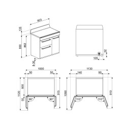 Elektripliit Smeg Victoria,...