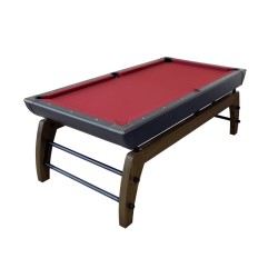 Billiard Table, Pool, Montego, 7 ft., black-silver, with cover plate, oak (55074070)