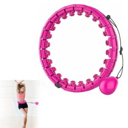 Masseeriv hularõngas Smart Hula Hoop M2 roosa