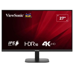 LCD Monitor|VIEWSONIC|VA2708-4K-HD|27"|Panel IPS|3840x2160|16:9|60 Hz|Matte|4 ms|Tilt|Colour Black|VA2708-4K-HD