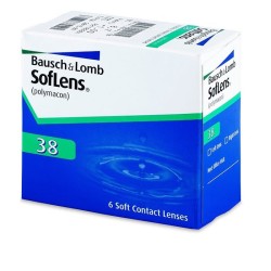 Soflens 38 Lenses With Tint Visibility -2.75 BC/87 6units