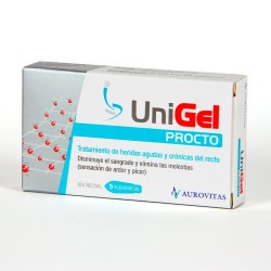 Apotex Unigel Procto 5 Suppositories