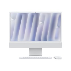 Apple iMac 24” 4.5K Retina, Apple M4 10C CPU, 10C GPU/16GB/512GB SSD/Silver/RUS | Apple