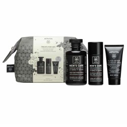 Apivita Men's Face and Body Care Set 3 Pieces