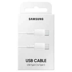 Laadimisjuhe Samsung EP-DA705BWEGWW Type-C-Type-C 1.0m valge