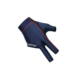 Billiard Glove, Cuetec Axis, 3-Finger, navy-red, to wear on right hand, XL