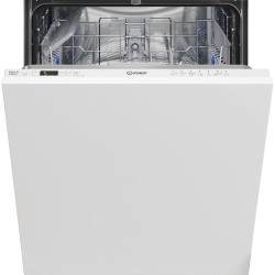 Nõudepesumasin Indesit, integreeritav, 60 cm, 46 dB, valge