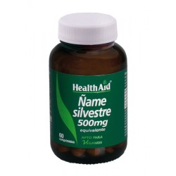 Health Aid Ñame Silvestre Wild Yam 500 Mg 60 Tabletas