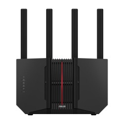 Wireless Router|ASUS|Wireless Router|9700 Mbps|IEEE 802.11a/b/g|IEEE 802.11n|IEEE 802.11ac|IEEE 802.11ax|Number of antennas 4|RT