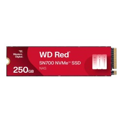 SSD|WESTERN DIGITAL|Red SN700|250GB|M.2|PCIE|NVMe|Write speed 1600 MBytes/sec|Read speed 3100 MBytes/sec|TBW 500 TB|WDS250G1R0C