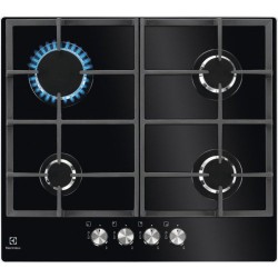 Pliidiplaat Electrolux, 4 x gaas, 60 cm, must