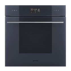 Mikro-kombiahi Smeg Linea, aurupuhastus, 68 l, neptuunhall