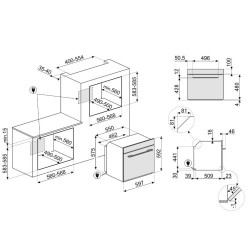 Ahi Smeg Linea, A+, 68 l,...