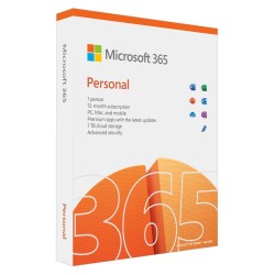 SW RET MICROSOFT 365 PERSONAL/ENG 1Y QQ2-01897 MS