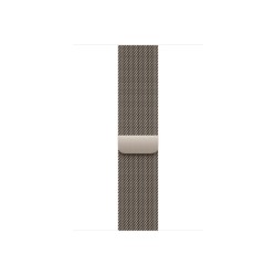 Apple 46mm Natural Milanese Loop - S/M