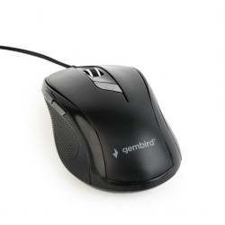 MOUSE USB OPTICAL/BLACK...