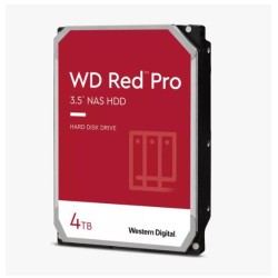 HDD|WESTERN DIGITAL|Red Pro|4TB|SATA 3.0|256 MB|7200 rpm|3,5"|WD4005FFBX