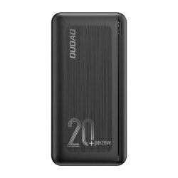 Väline aku Power Bank Dudao K12PQ+ PD 20W QC 3.0 2xUSB-A/Type-C 20000mAh must